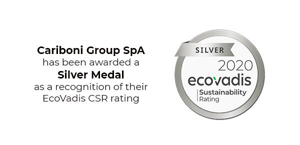 Cariboni Group erhält die Silbermedaille EcoVadis 2020