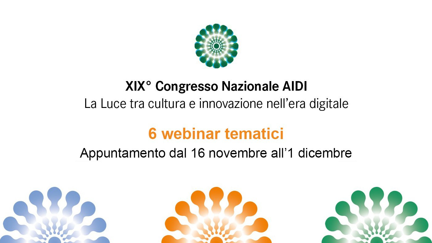 Congresso Nazionale AIDI 2020 – sei webinar tematici
