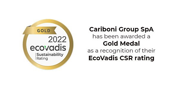Medaglia d'oro EcoVadis, 2022