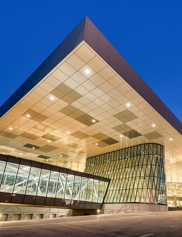 Neues Terminal Flughafen