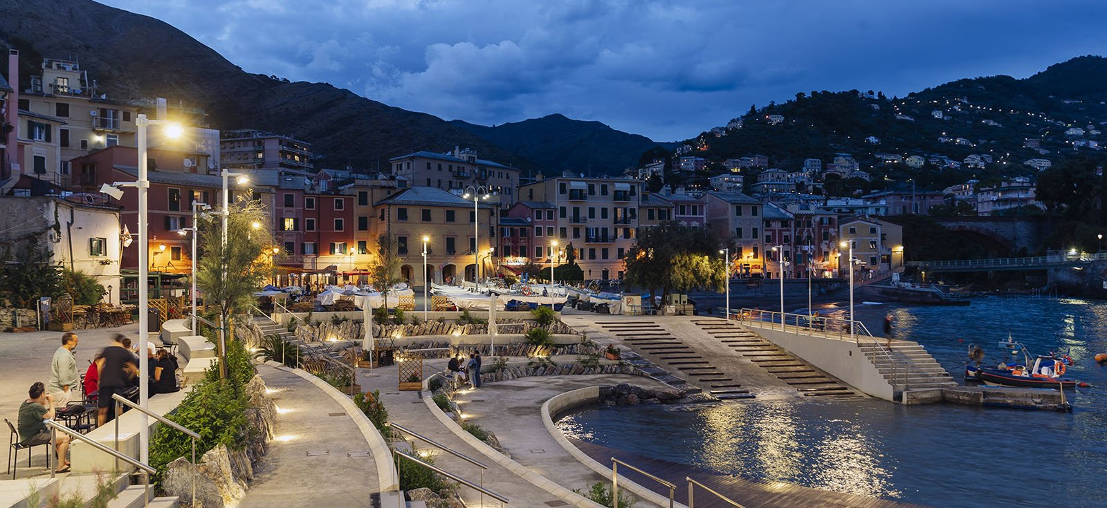 Puerto turístico de Nervi